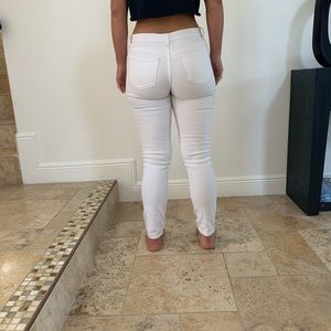 White jeans